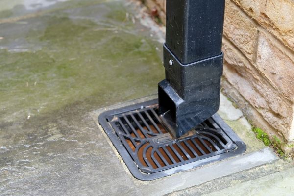 Porch Drainage Installation in Edmond